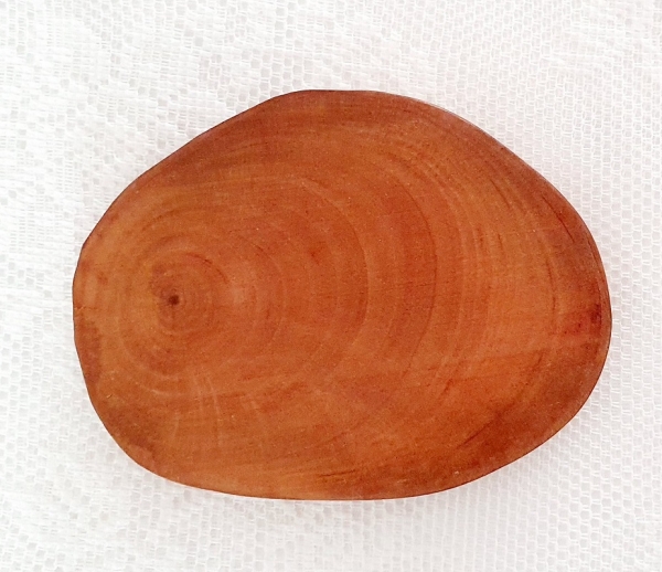 Holzscheibe aus Birnbaumholz